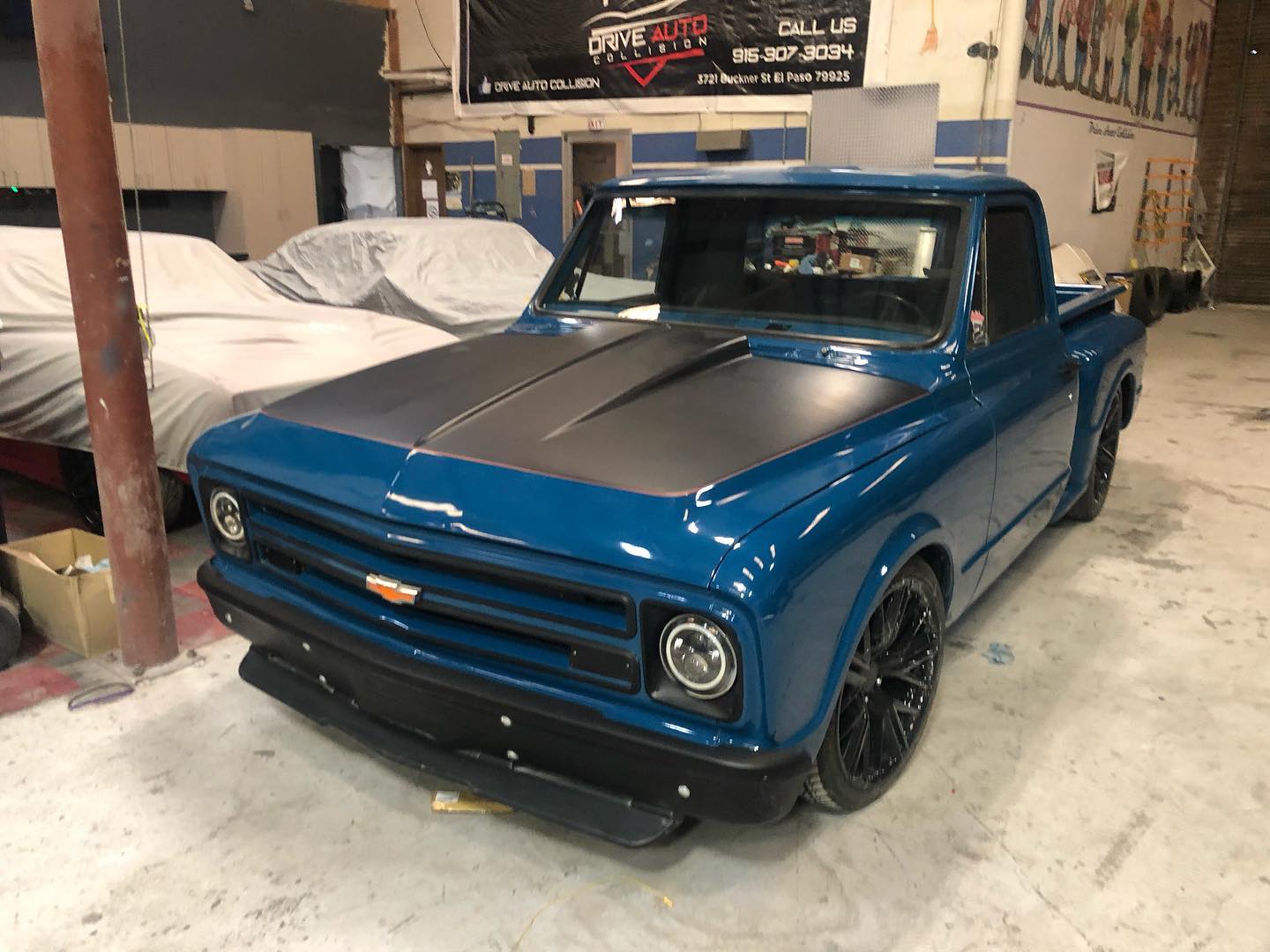 Blue-Chevy-Restomod